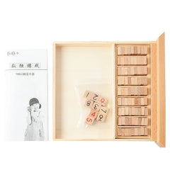 Jeu d'échecs en bois Sudoku Jiugongge, élèves du primaire, pensée logique, Puzzle pour enfants, jeu de société, jouet avec