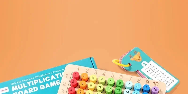 Jouets éducatifs en bois Montessori pour enfants, jouets mathématiques pour bébés, Table de Multiplication 99, outils pédagogiques d'arithmétique, cadeaux pour enfants