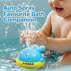 Jouets de bain pour bébé, jouets de bain pour enfants en bas âge, jouets de bain de baleine lumineuse, arroseur, Table d'eau de piscine, jouets pour nourrissons, fontaine de baignoire