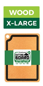 Planches à découper en bambou pour la cuisine, planche à découper en bois pour hacher de la viande, des fruits, du fromage, lot de 3