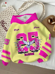 Sweat-shirt à capuche numérique Vintage pour enfants, chemise de Sport pour garçons et filles, haut décontracté imprimé, vêtements d'automne/hiver, nouvelle collection 2025