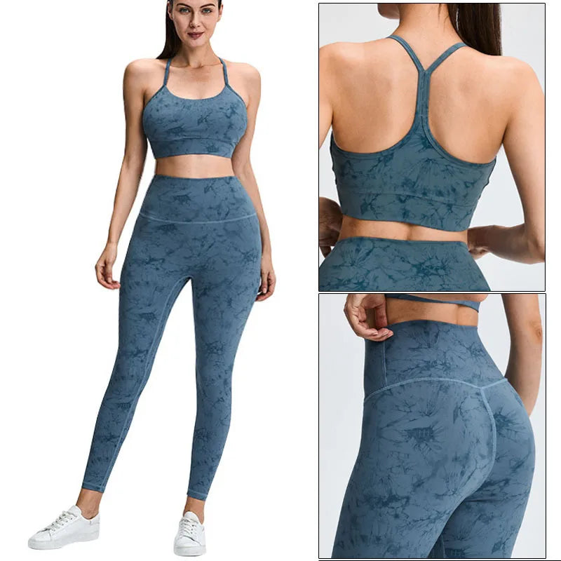 Cloud Hide – ensemble de Yoga Camouflage, vêtements de sport pour femmes, pantalons d'entraînement, Leggings, haut, soutien-gorge, chemise, costume de Fitness, S-XXL