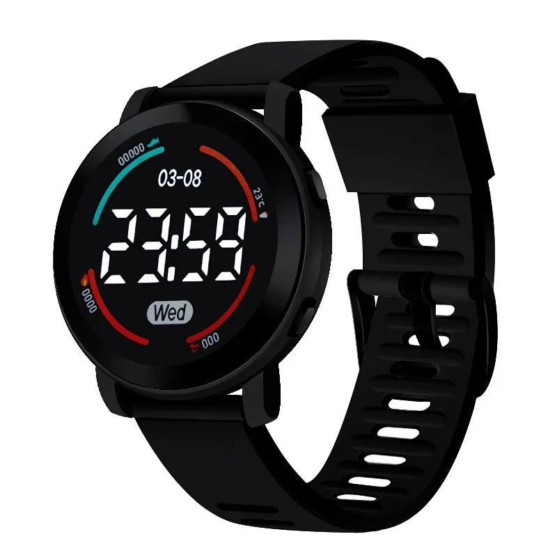 Montres pour enfants mode montres numériques pour enfants étanche Sport LED montre-bracelet électronique Simple garçons filles étudiant horloge