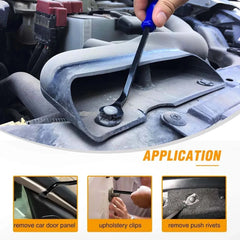 Ensemble d'outils manuels de voiture, Kit d'outils de démontage de voiture, réparation stéréo, outil de réparation DVD, retrait du tableau de bord, panneau de garniture intérieur en plastique