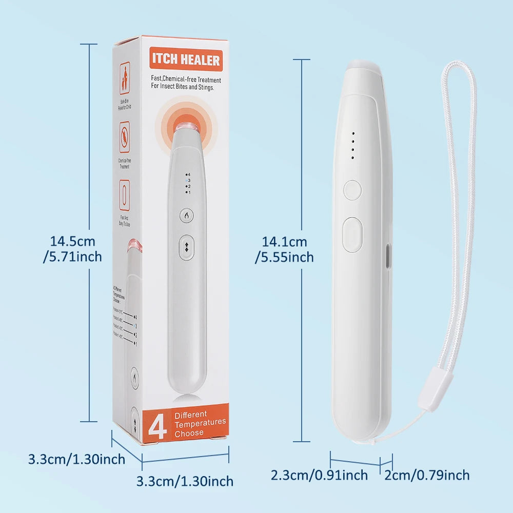 Stylo Portable anti-démangeaisons pour soulager les piqûres d'insectes et les moustiques, stylo Anti-démangeaison naturel pour les voyages de Camping en plein air