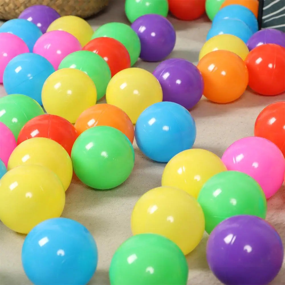 100 pièces balle de Sport en plein Air coloré piscine d'eau douce océan vague balle bébé enfants jouets drôles ballons à Air anti-Stress écologiques