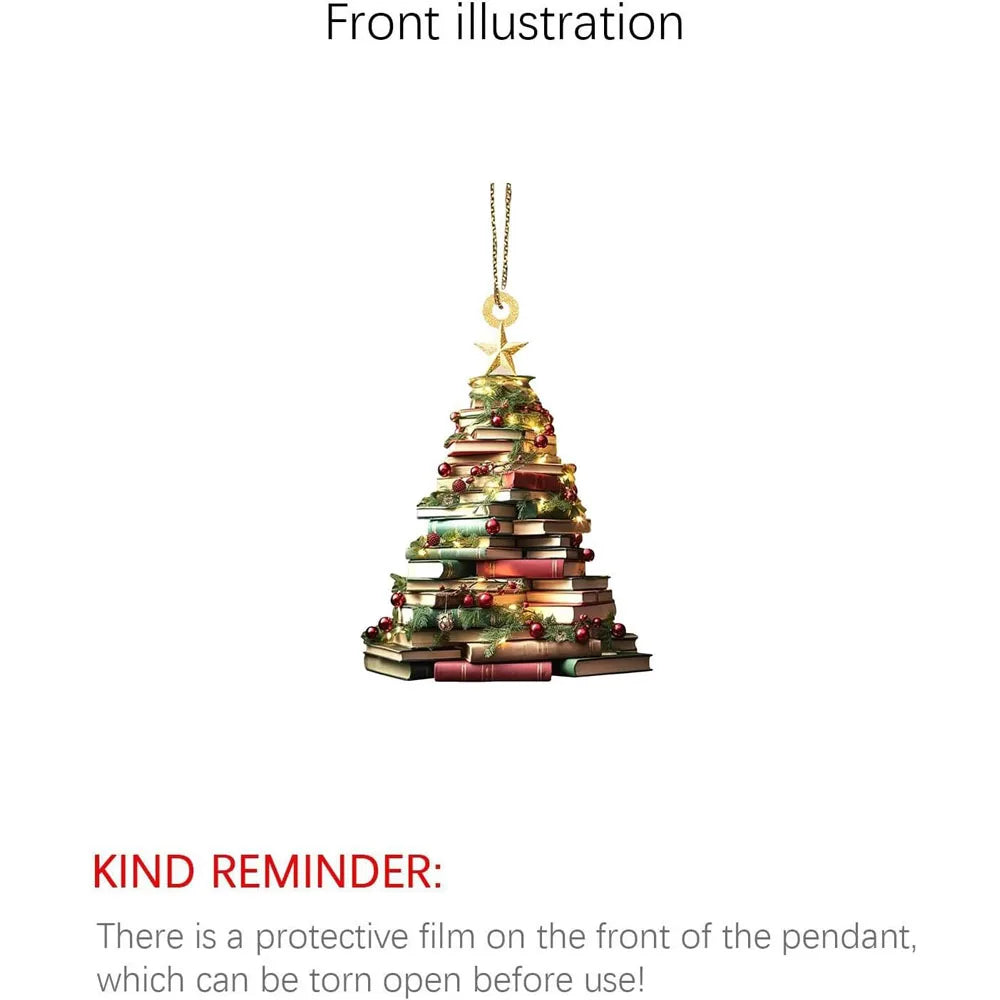 Hanging Christmas tree decorations, home decorations, holiday decorations, acrylic pendant, Christmas decoration, ornament