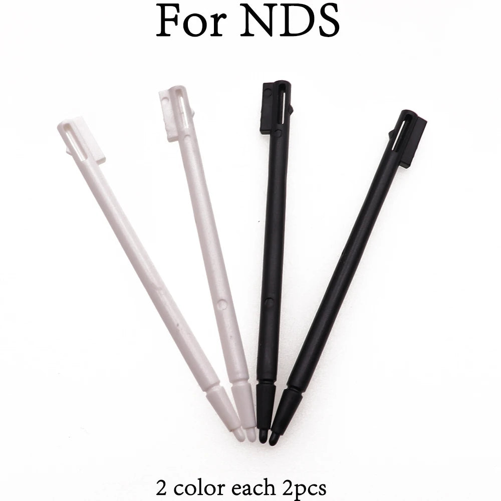 Plastic and metal touchscreen stylus, 1 set, for game consoles, compatible with Nintendo DS, Nintendo DS, Wii U, 2DS, 3DS XL, New 3DS XL, New 2DS XL