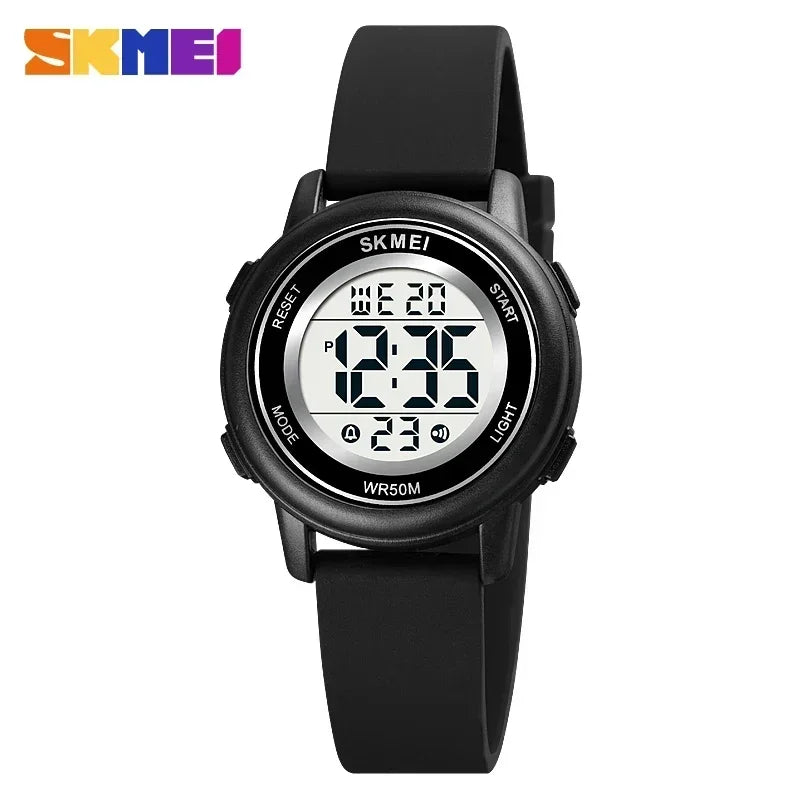 SKMEI 1721 étanche alarme enfant montres montre enfant garçons filles Sport enfants montre coloré Led enfants montres numériques