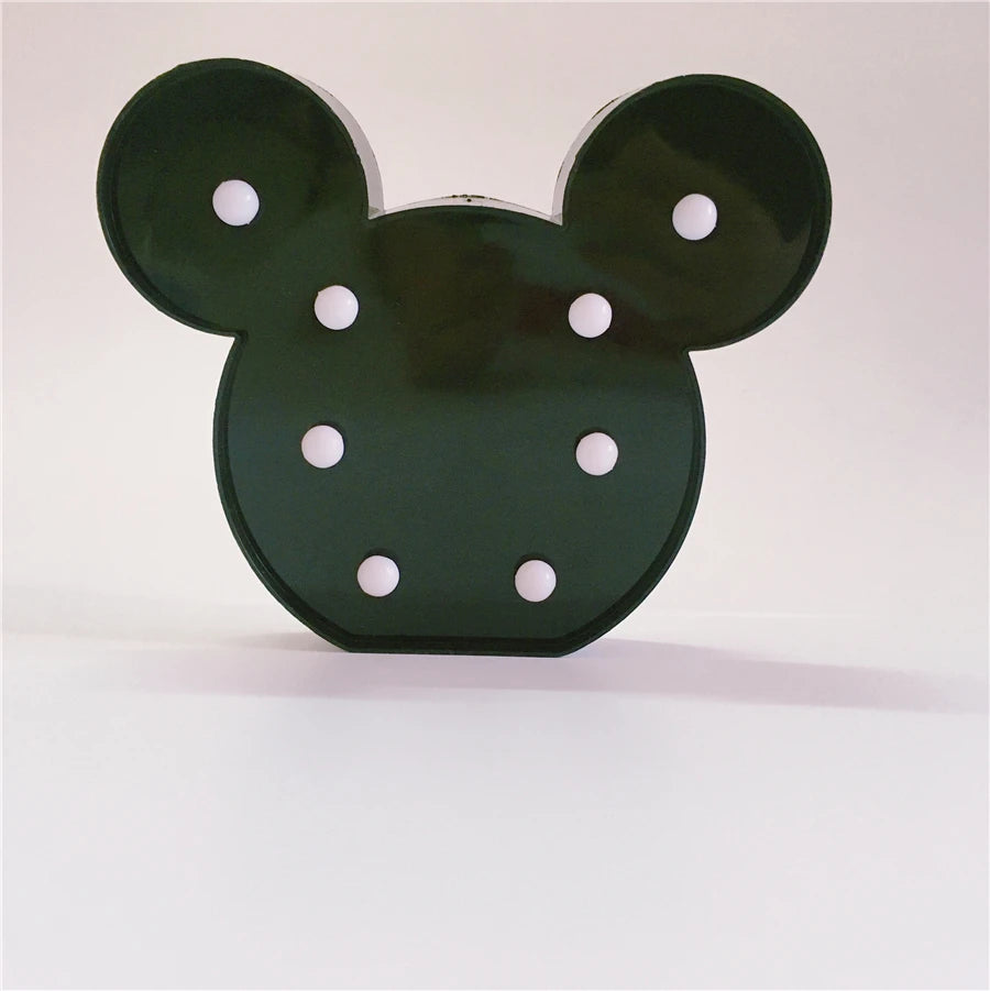 Veilleuse LED 3D sans fil pour bébés, applique murale Nairobi Orn, veilleuses pour enfants, cadeaux de vacances pour enfants