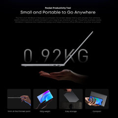 CHUWI MiniBook X ordinateur portable tablette 2 en 1 Intel N150/N100 10.51 "FHD IPS écran 16GB/12GB RAM LPDDR5 512G SSD Windows 11 ordinateur portable
