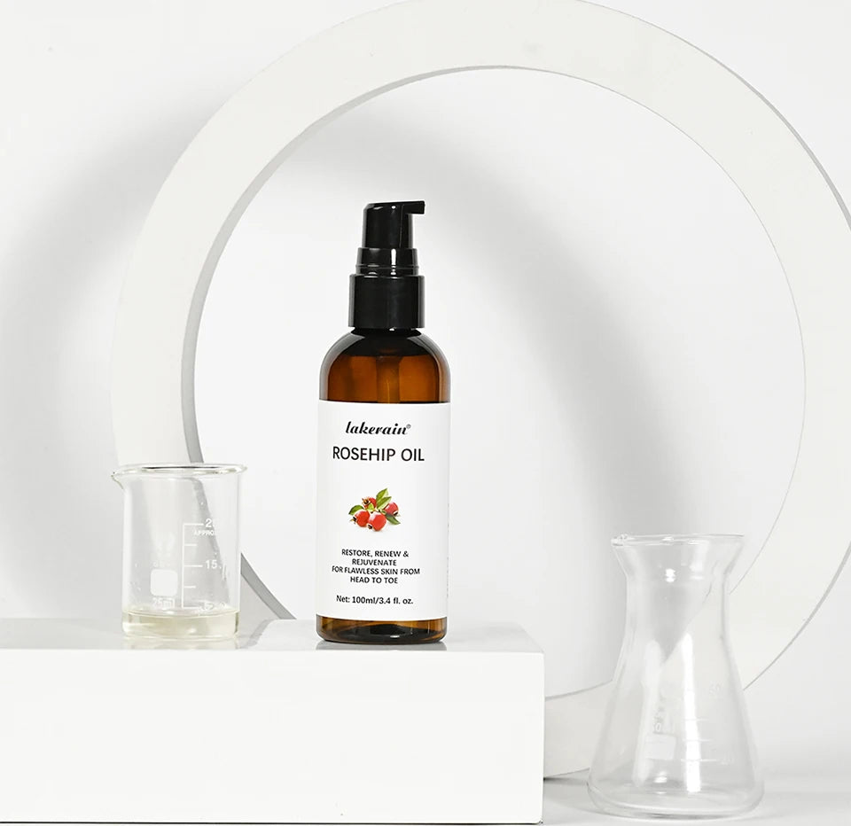 Huile de rose musquée biologique, huiles pour le visage, 30ml, soins pour la peau à absorption rapide, hydratant, huile pour le visage, Essence de graines de rose musquée biologique