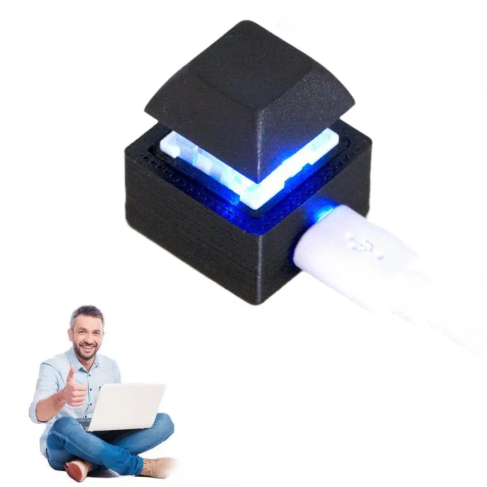 Clavier de raccourci à une touche USB clavier mécanique Macro Programmable personnalisé souris à clé chaude Mini clavier à bouton unique