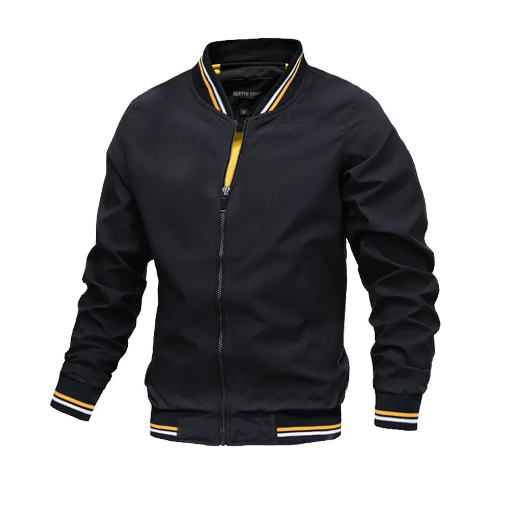 Veste de sport décontractée pour hommes, automne, hiver, Europe et États-Unis, manteau tendance de la mode, veste de sport, nouveau