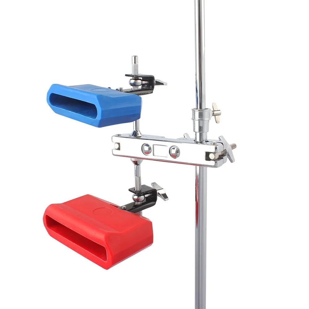 Cowbell Clapper tambour Cowbell Clapper ensemble lancé Durable aigus Jazz tambour ABS cloche Instruments de Percussion accessoires batterie partie