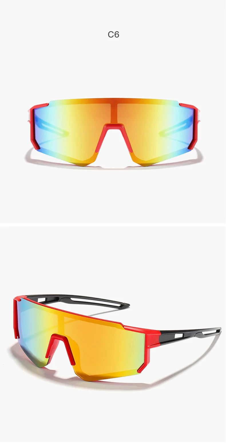 Lunettes de soleil de cyclisme en plein air pour enfants, pour garçons et filles, pour vtt, conduite, vélo, sport, escalade, lunettes de protection, UV400