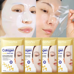 Masque Facial Anti-rides au collagène, 10 pièces, Anti-vieillissement, estompe les ridules, peau ferme, hydratant, éclaircissant, soins de la peau, cosmétiques coréens