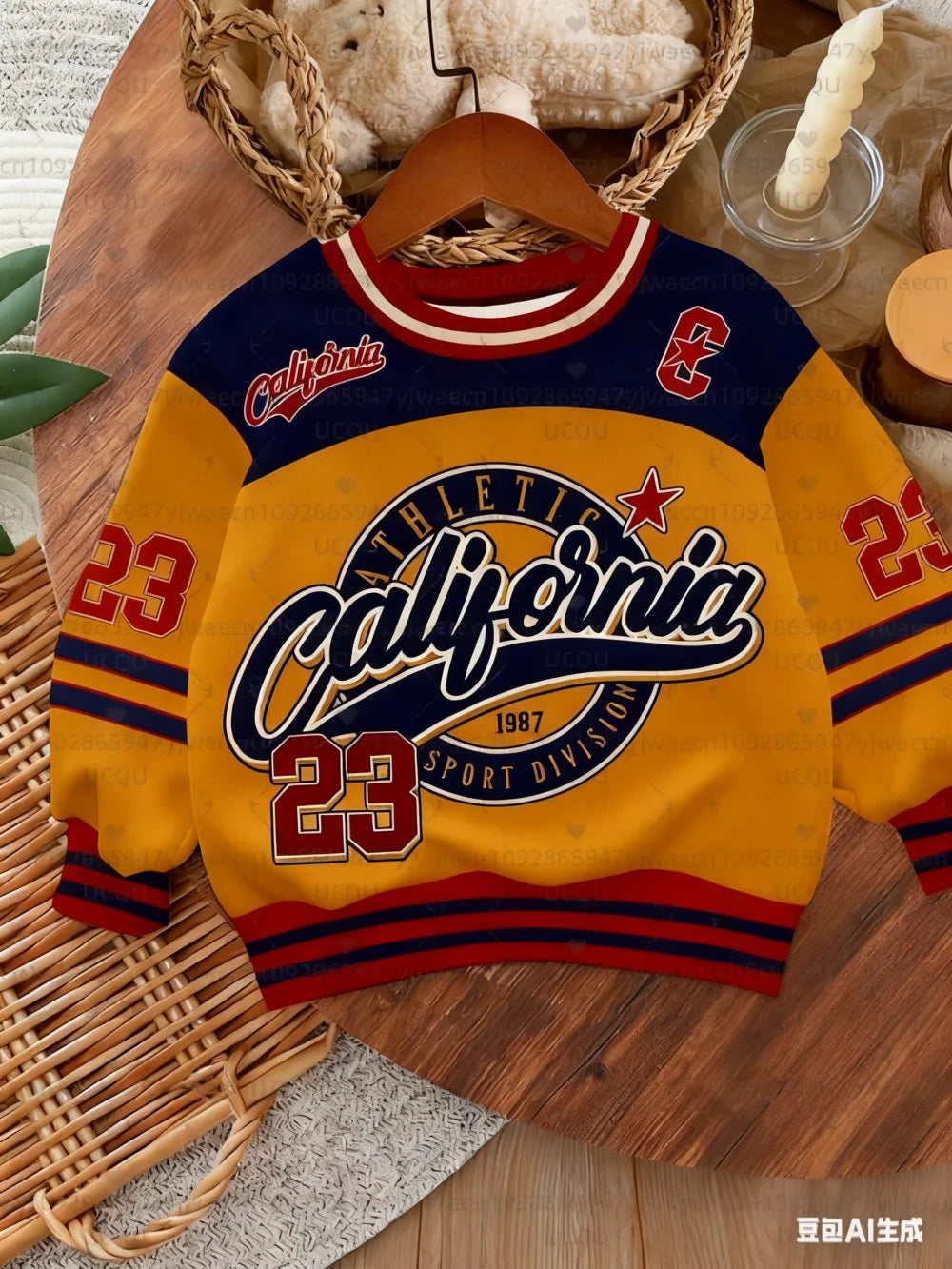 Pulls californiens pour garçons et filles, imprimé en 3D, pull à manches longues, décontracté, dessin animé, pour hommes et femmes, Parent-enfant