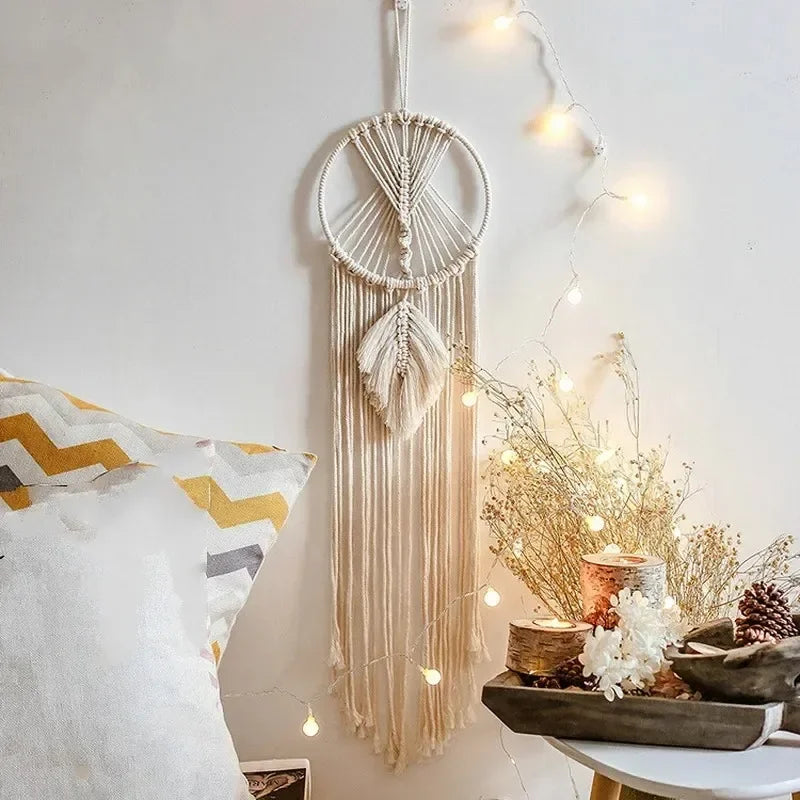 Nordic Macrame Wall Hanging, Ramadan Decoration, Home, Eid Mubarak, Children's Room, Bohemian Nursery