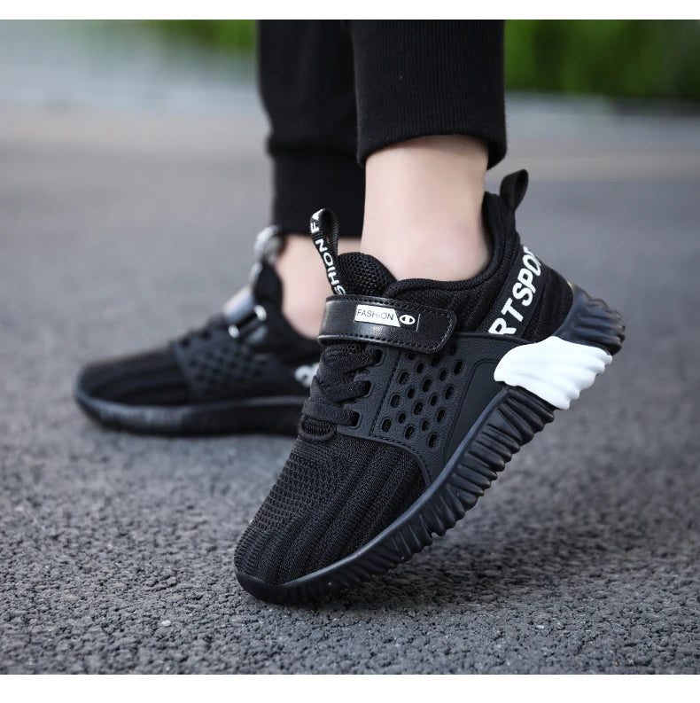 2024 enfants baskets garçons chaussures décontractées pour enfants baskets chaussures maille anti-dérapant mode Tenis Infantil Menino printemps