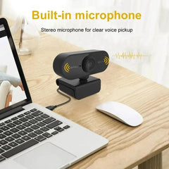 Caméra 1080P HD ordinateur HD USB caméra intégré Microphone USB caméra réseau caméra Web pour le travail avec trépied de Microphone
