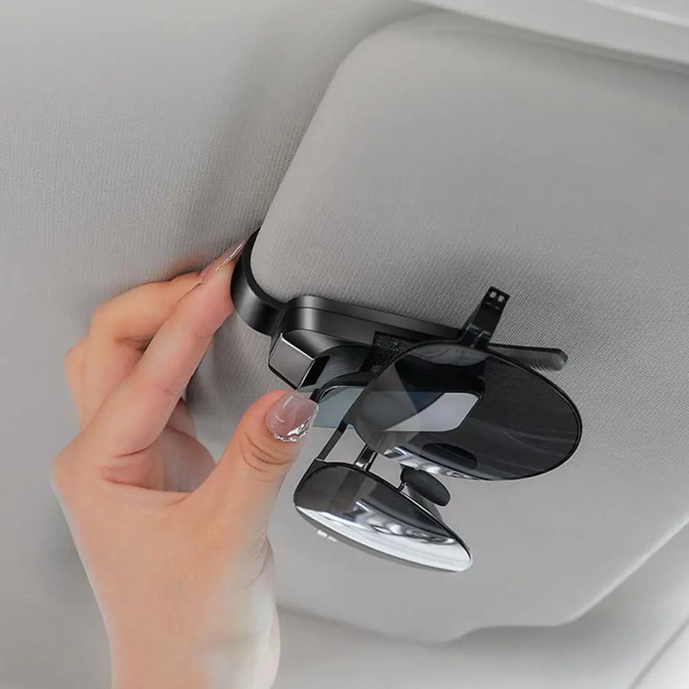 Clip pour lunettes de soleil de voiture, porte-lunettes pour pare-soleil, porte-billet, Clips de rangement stables, cintre pour lunettes, accessoires d'intérieur de voiture