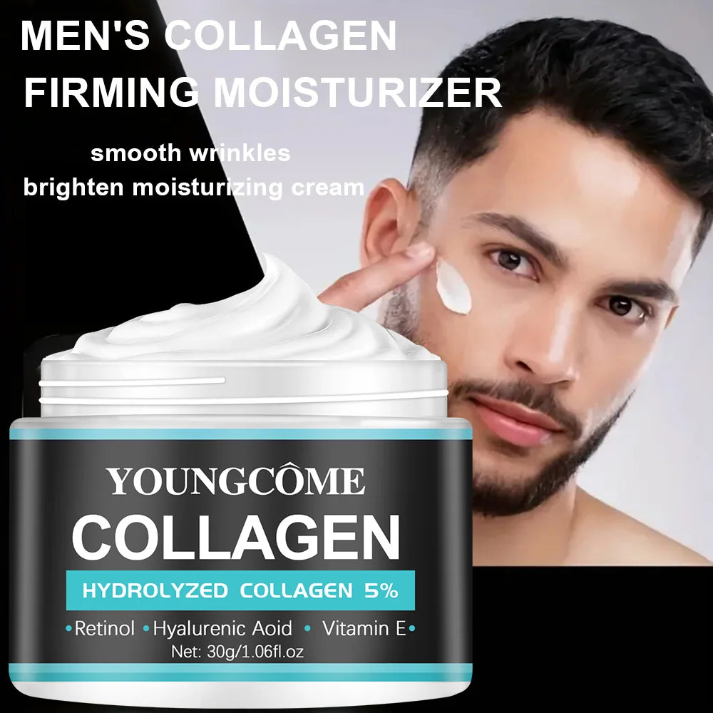 Hommes rétinol collagène rides lisses jour et nuit rétinol hydratant crème pour le visage crème hydratante raffermissante hydratante