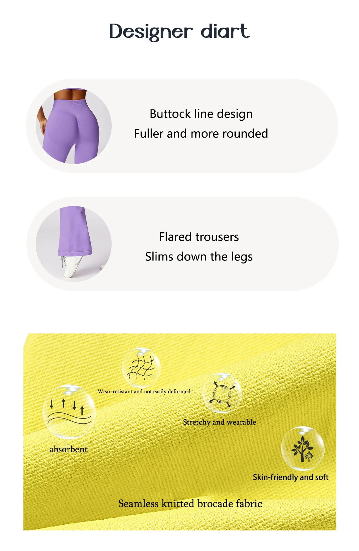 Leggings évasés sans couture pour femmes, pantalons évasés, pantalons de yoga, taille haute, pantalons à jambes larges, pantalons de sport évasés, vêtements de danse, entraînement de gym, fitness