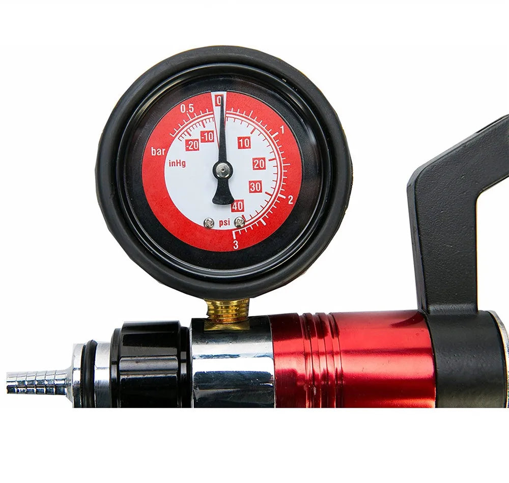 ALLSOME – outil de Diagnostic automatique pour voiture, pompe à pistolet à vide portative, adaptateur de purge de frein, réservoir de liquide, testeur d'huile, Kit d'outils