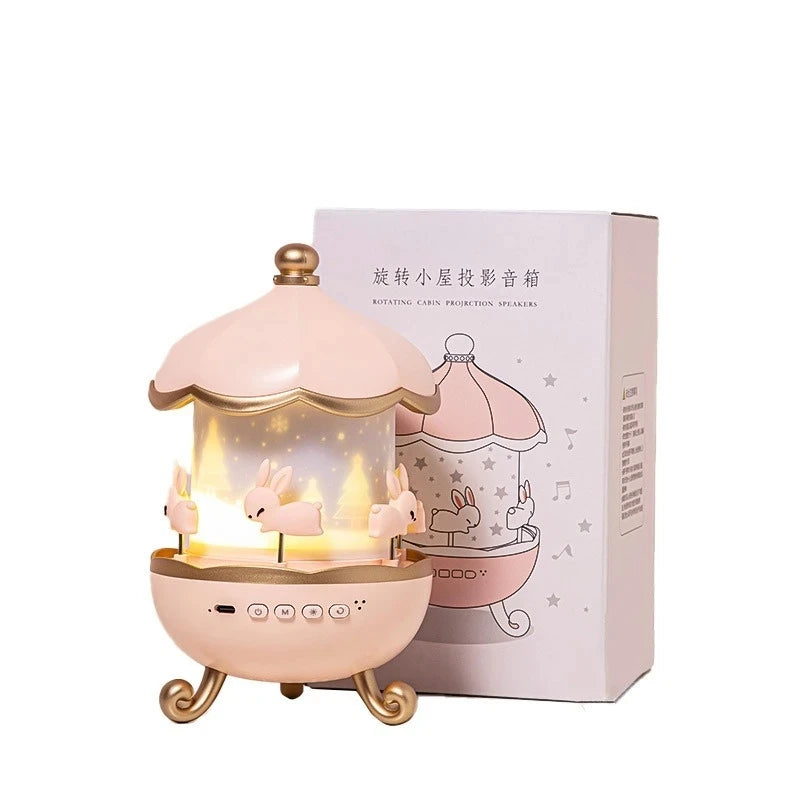 Projecteur de veilleuse pour enfants, chambre d'enfant, Rotation spatiale, lampe de nuit Led rechargeable par USB, 12 films, cadeau d'anniversaire et de noël