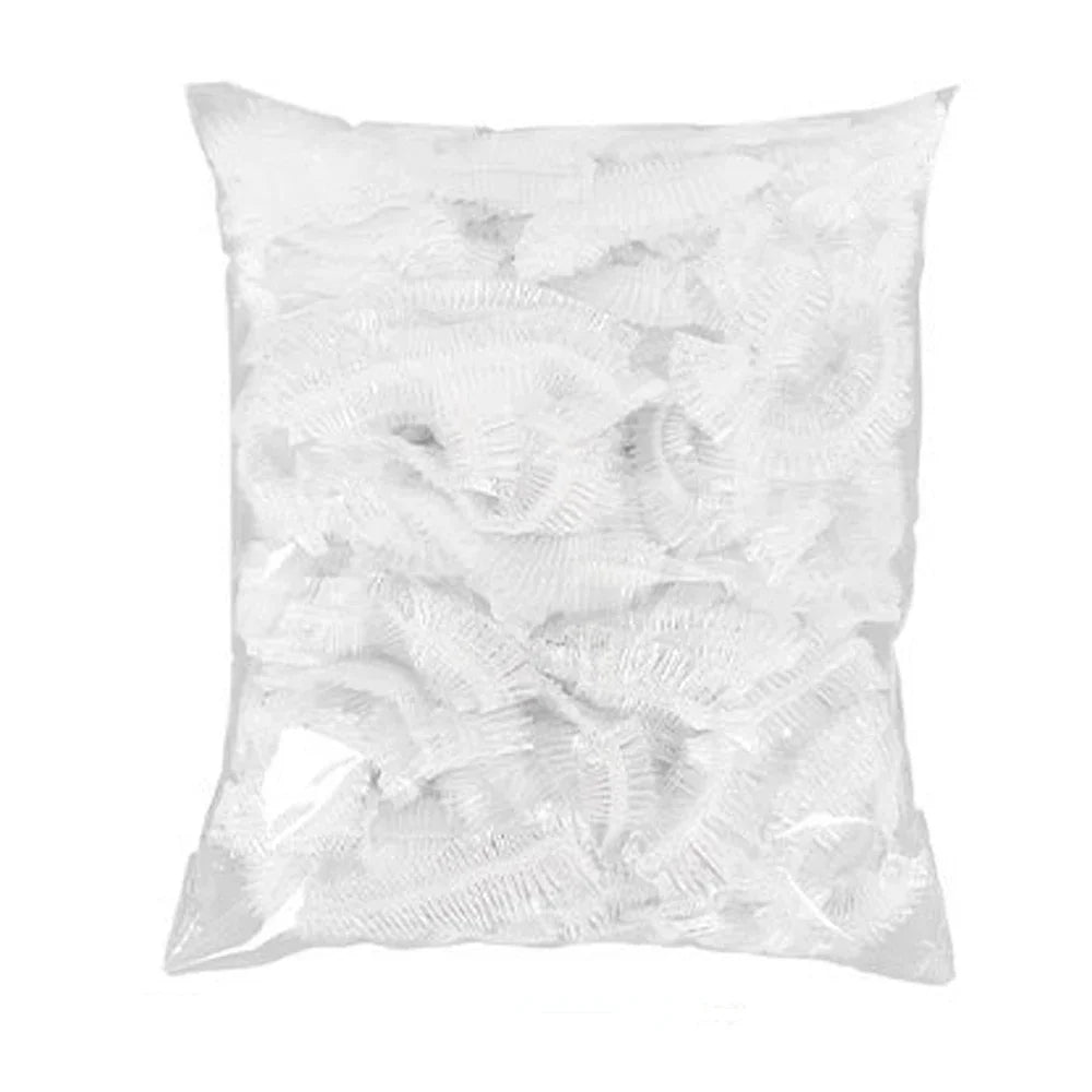 Couvercles de stockage d'emballage alimentaire réutilisables, 100 pièces, sacs pour bol, plaque élastique, couvercle en Silicone, fruits de cuisine, joint de conservation des frais en plastique