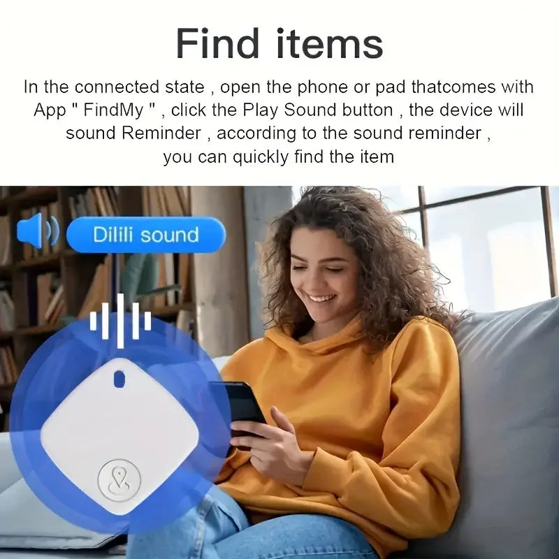 Le traceur GPS Bluetooth intelligent fonctionne avec Find My APP dispositif de rappel Anti-perte sans fil pour localisateur d'iphone clé enfants Finder