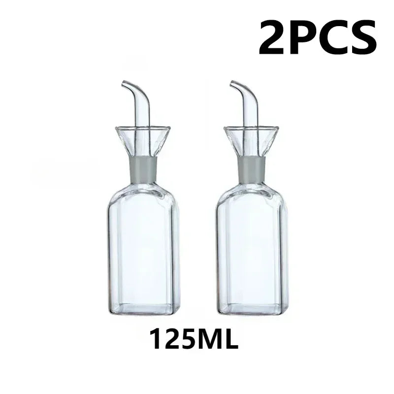 Pot d'huile en verre à haute teneur en Borosilicate, Pots d'huile et de vinaigre anti-fuite pour la cuisine, Pot de Sauce soja, réservoir d'huile, bouteille d'huile d'assaisonnement
