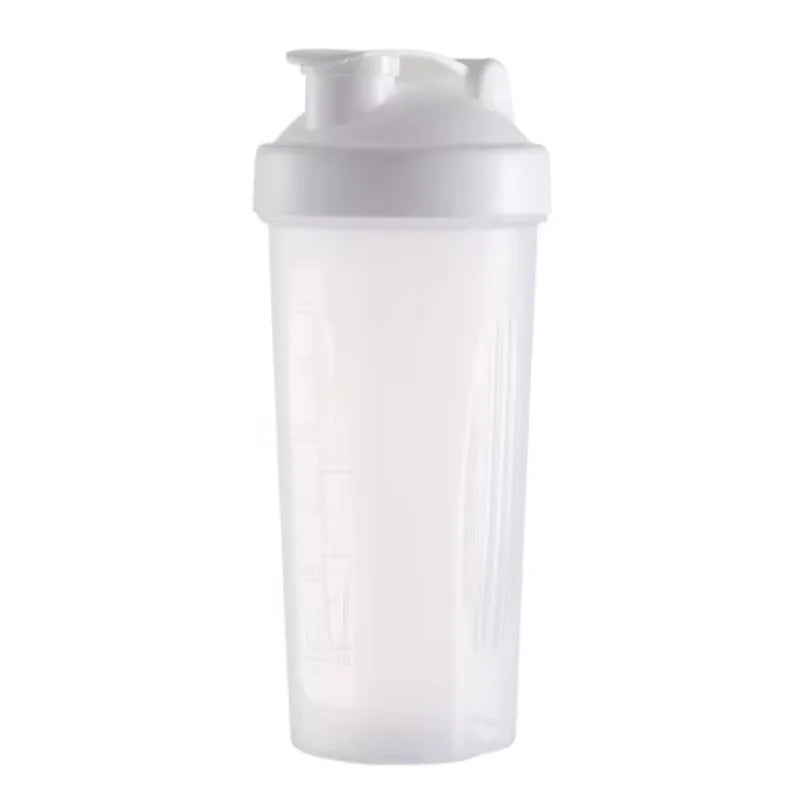 Bouteille Shaker de 600ml, bouteille en plastique Shaker de protéines de 20oz, bouteille de Fitness Portable pour les amateurs de Fitness et les athlètes