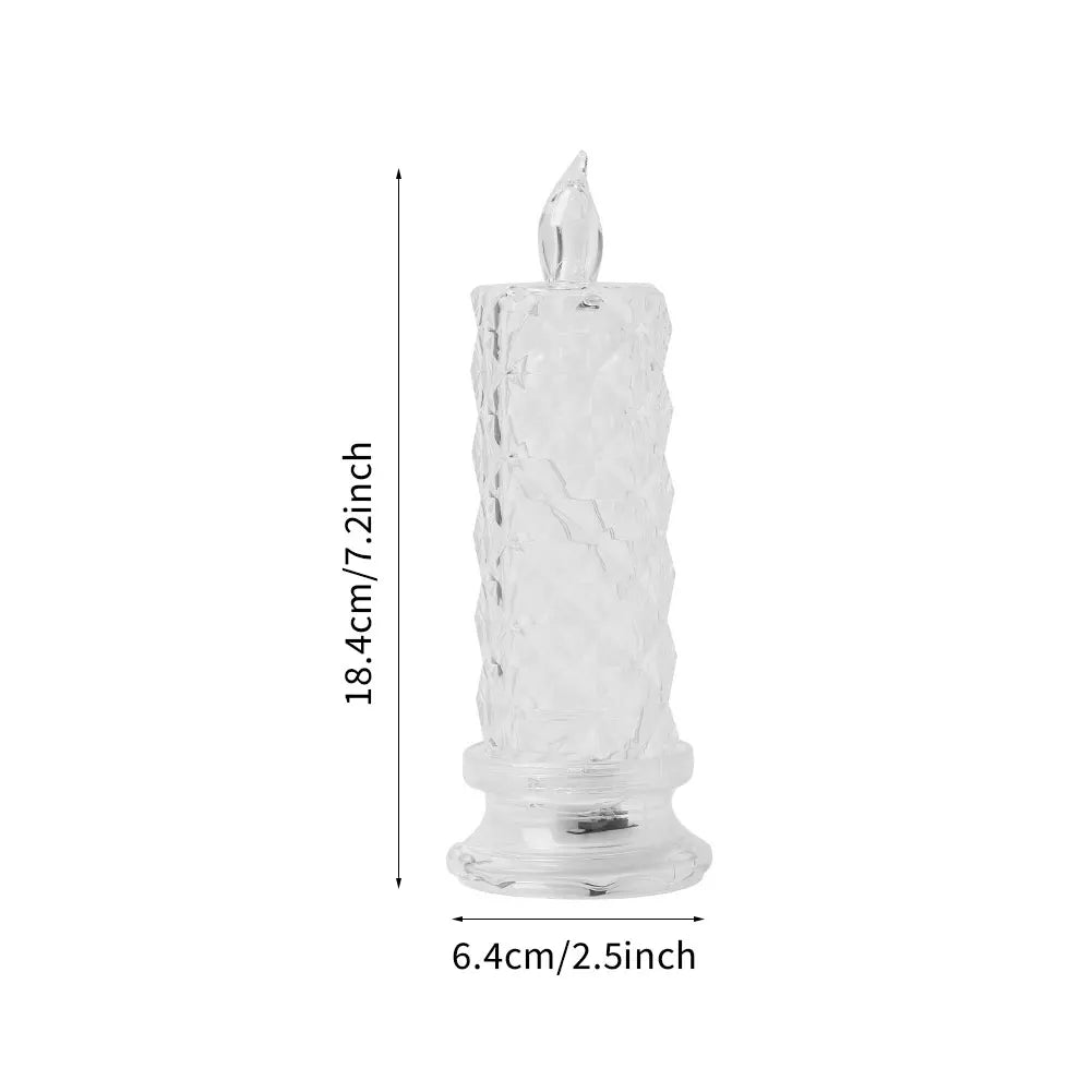 Bougie LED sans flamme avec batterie 62, lampe d'ambiance pour fêtes à la maison, mariages et décoration de la chambre, veilleuses