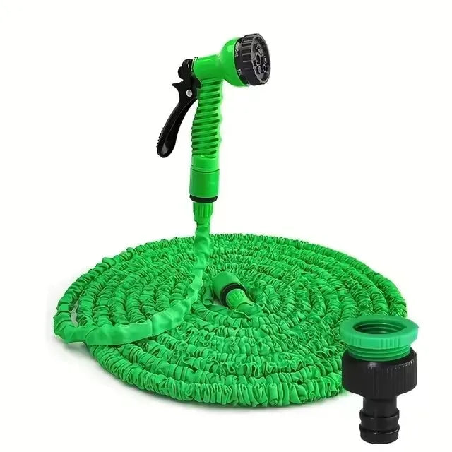 Tuyau magique extensible, lavage de voiture à haute pression, 7 fonctions de pulvérisation d'eau, pistolet à eau, tuyau d'arrosage de jardin domestique
