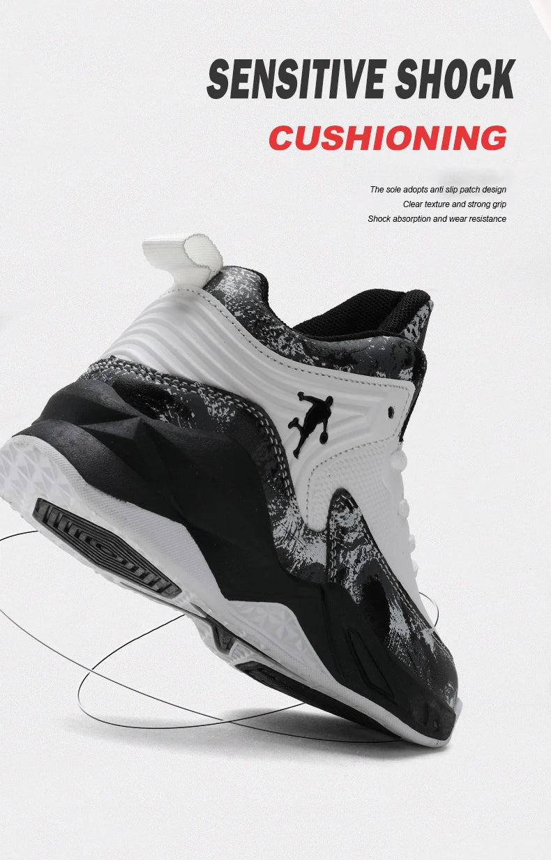 Chaussures de Basket-ball pour enfants, baskets d'extérieur antidérapantes, de sport, de course, d'entraînement, de marche