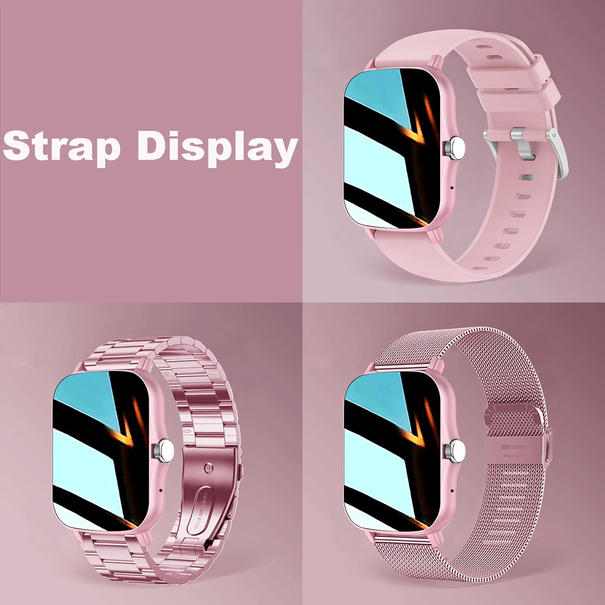 2025 nouvelle montre intelligente hommes femmes cadeaux 1.83 ''écran tactile complet Sport Fitness Tracker Smartwatch hommes BT appels numérique smarthwhatch