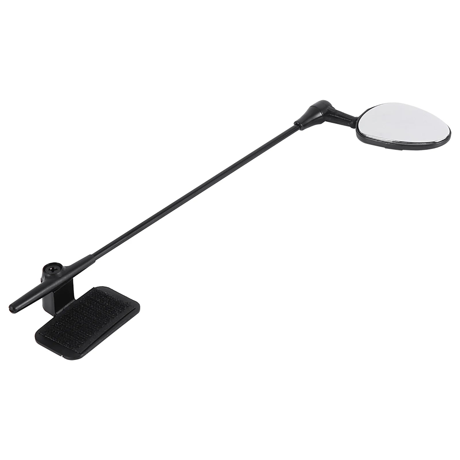 Adjustable ABS rearview mirror for road and mountain bike helmets, safety mirror, clear rear view