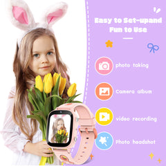 2025 nouveaux enfants jouet jeu montre HD écran tactile caméra 26 jeux surveillance du sommeil réveil calculatrice cadeau d'anniversaire garçon fille