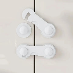 Serrure de sécurité multifonctionnelle pour bébé, armoires, chambres, proximité des wers, serrure de protection anti-piège, serrure de sécurité pour bébé, 10 pièces