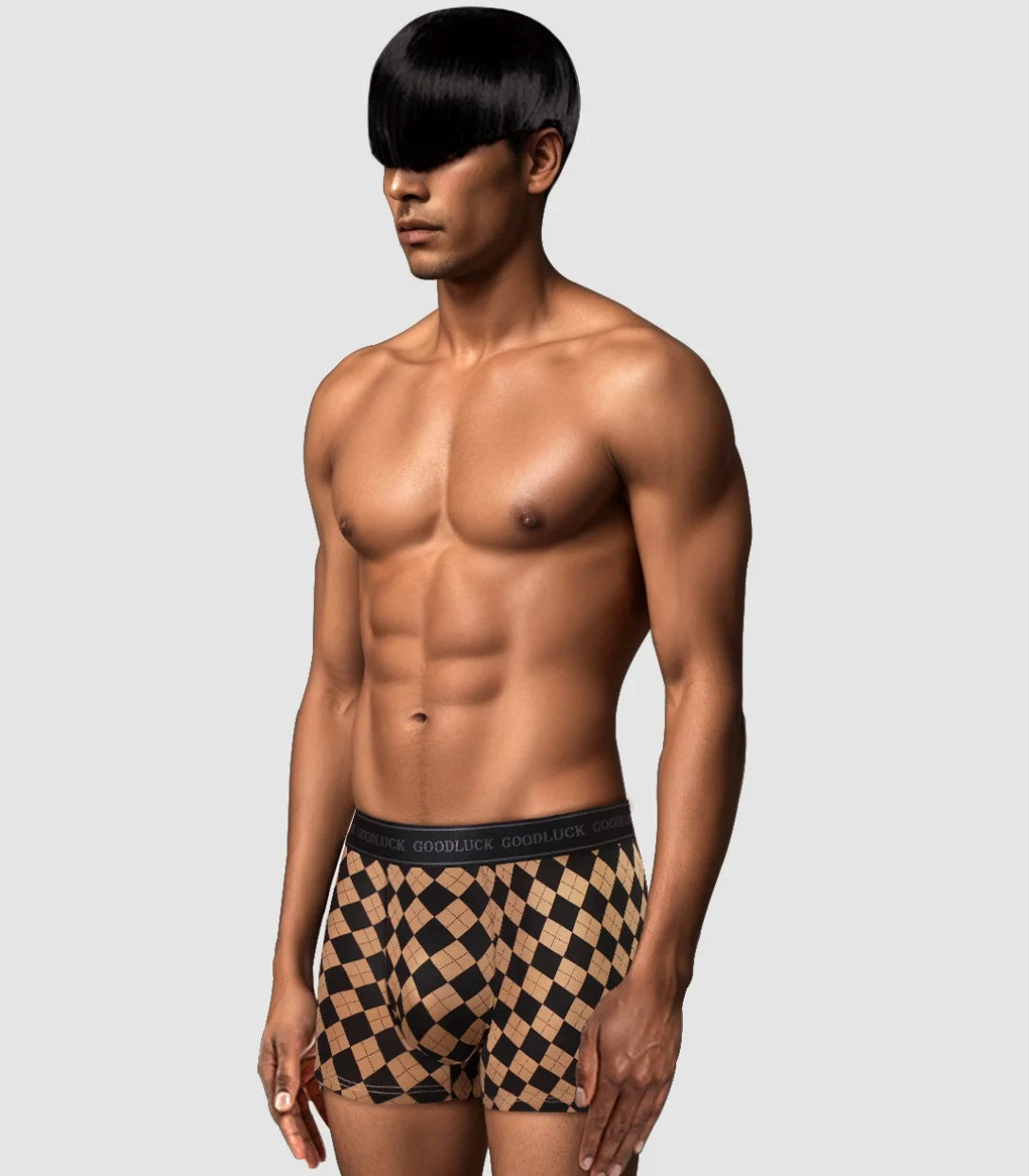 4-Piece Men's Underwear Set: Sexy Antibacterial Breathable Printed Boxer Shorts, New Style Slim Fit Flat Wedge Briefs