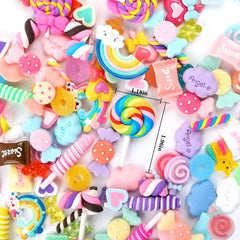 30 accessoires de bricolage aléatoires, accessoires pour cheveux, décorations autocollantes universelles, bricolage fait à la main, accessoires pour vêtements bricolage