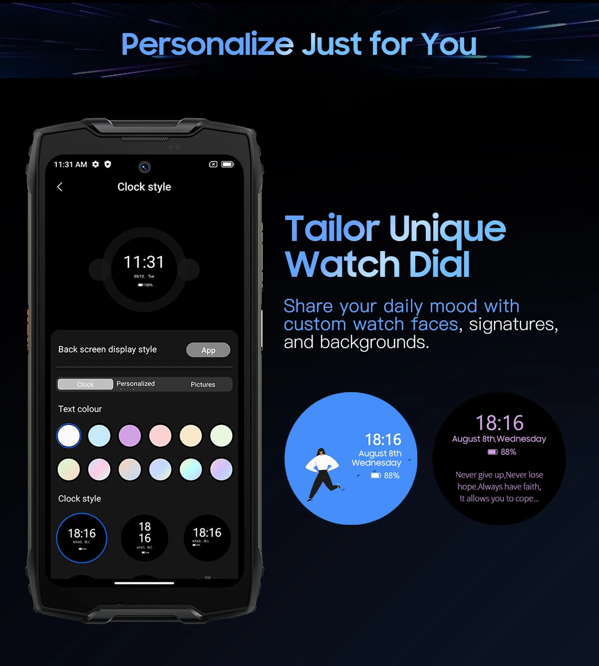 Blackview-Smartphone robuste BV9300 PRO, téléphone portable Android 13, Helio G99, 8 Go de RAM, 12 Go de RAM, affichage des touristes, première mondiale