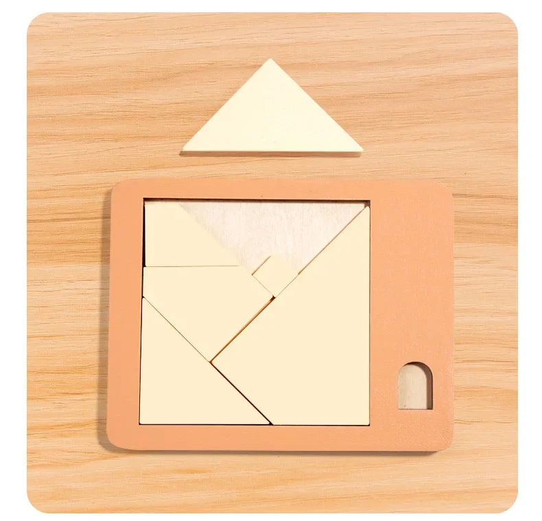 Puzzles géométriques en bois défi Impossible combustion du cerveau décompression qi esprit casse-tête pour adultes enfants