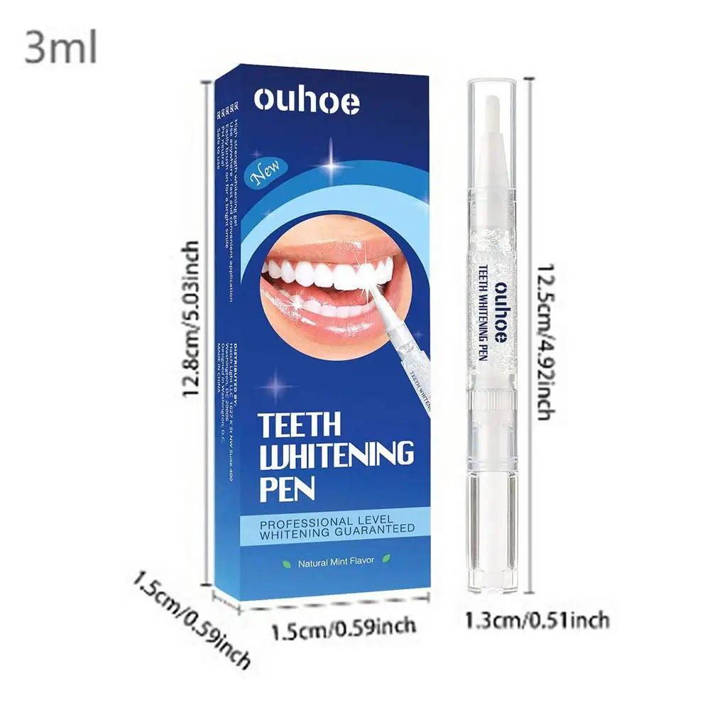 Stylo de blanchiment des dents brillant, gel dentaire, élimine rapidement les dents SAF, nouveau