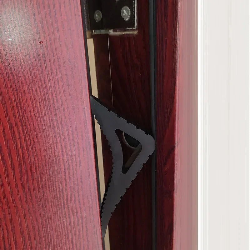 Butée de porte triangulaire en caoutchouc, butées de porte créatives, cale de nuit de sécurité, butée arrière anti-collision, limite de fenêtre de protection