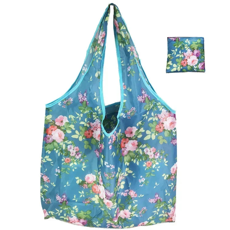 Grand Sac de Courses Réutilisable pour Femme, Fourre-Tout Pliant, Écologique, Réutilisable, Mallette d'Épicerie, Sacs à Main de Rangement