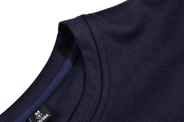 Men's Christmas crew neck sweater, casual, long sleeves, cute, merry Christmas, red, autumn and winter