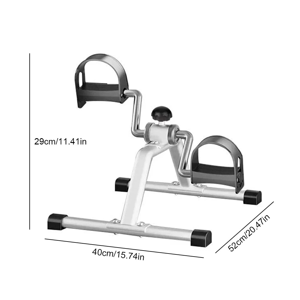 Exerciseur de pédale Portable domestique, Mini vélo d'exercice, résistance réglable, exercice de pédale pour la rééducation des jambes en intérieur